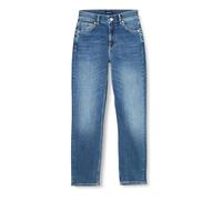 GANT CROPPED SLIM JEANS, Jeans Donna, Blu ( MID BLUE WORN IN ), 28W