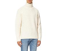 GANT D2. CHUNKY TEXTURE TURTLENECK, Maglione Uomo, Avorio ( CREAM ), L
