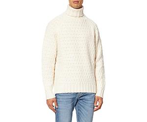 GANT D2. CHUNKY TEXTURE TURTLENECK, Maglione Uomo, Avorio ( CREAM ), L