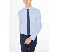 Gant Diamante G Uomo Aderente Luxe Solido Twill Camicia 385007 Misura 39 Nwt