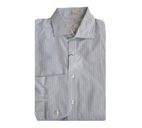 Gant Diamante G Uomo Hamptons Blu Stretch Aderente Tessuto Pettinato 3050906 Sz