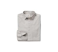 Gant Diamante G Uomo Tinta Unita Satinato Camicia 384102 Misura 39 Nwt