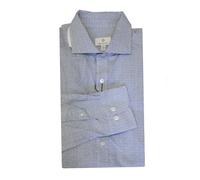 GANT DIAMOND G Camicia A Collo Spalmato Fitted Mini Dot Taglia M $225 NWT