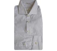 Gant Diamond G Camicia Bianca Stretch Fitted In Broadcloth 3050806 Taglia 40 Nwt
