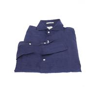 Gant Diamond G Camicia In Cotone E Lino Flanella Amalfi 384447 Taglia M $225 NWT