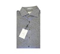 GANT DIAMOND G Grafite Maglietta Fine Fitted Spread Taglia M $165 NWT