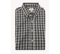 Gant Diamond G Uomo Nero Luxe Tartan Twill Fitted Bd 303112 Taglia M Nwt