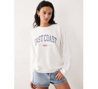 GANT - East Coast - Maglione oversize bianco XL