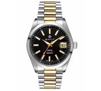 GANT Eastham 100 m (42 mm) quadrante nero/acciaio inossidabile pvd bicolore G161013