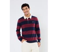 GANT - Extrafine Lambswool Striped Rugger Blu - Abbigliamento L Blu