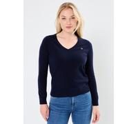 GANT - Extrafine Lambswool V-Neck Blu - Abbigliamento XS Blu