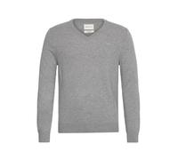 GANT Extrafine Lana di Agnello con Scollo a V Maglione, Grigio, XXL Uomo