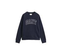 GANT Felpa blu scuro / bianco Donna - Abbigliamento - Taglie comode - Felpe GANT L