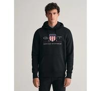 Gant Archive Shield Regular Fit Hoodie Nero M Uomo