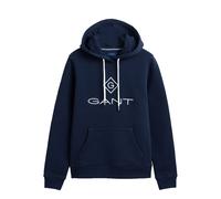 GANT Felpa con Cappuccio da Donna - Lock Up Cappuccio, , Logo Ricamo