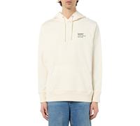 GANT Felpa con Cappuccio da Uomo Script Graphic Sweat, Crema, M