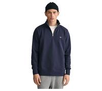 GANT - Reg Shield Half Zip Sweat Blu - Abbigliamento XXL Blu