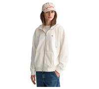 GANT - Shield Zip Hoodie Bianco - Abbigliamento - Taglia L L Bianco