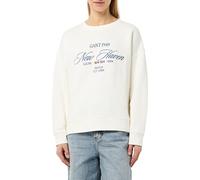 GANT Felpa da Donna con Scollo a C, Eggshell, L