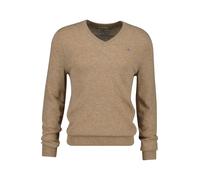 GANT Felpa 'Extrafine' marrone chiaro Uomo - Abbigliamento - Pullover e cardigan - Pullover - Pullover con scollo a V GANT XXL