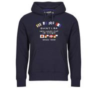 Gant Felpa GRAPHIC SWEAT HOODIE in Marine EU M