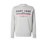 GANT Felpa grigio chiaro / rosso / nero / bianco Uomo GANT S