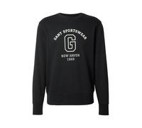 GANT Felpa nero / bianco Uomo GANT M