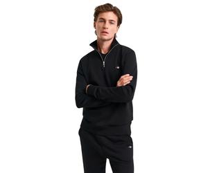 Gant - Felpa Shield con mezza zip - - Sweatshirts & Hoodies - Uomo - Nero - L