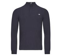 Gant Felpa SUPERFINE LAMBSWOOL HALF ZIP in Blu EU XL