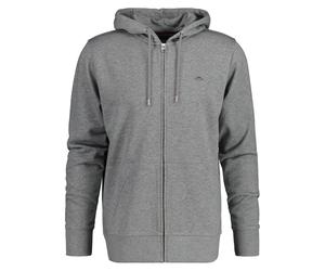GANT Felpa Uomo - Regolare Shield Full Zip con Cappuccio, Mix Cotone