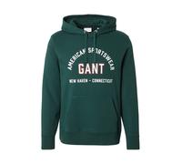 GANT Felpa verde scuro / rosso / bianco Uomo GANT S