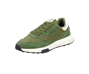 GANT FOOTWEAR Youtron, Scarpe da Ginnastica Uomo, Oliva, 45 EU