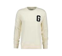 Gant - G Badge Sweat C Neck - - Sweatshirts & Hoodies - Uomo - Beige - L