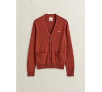 Gant GANT Lambswool Shield Logo Cardigan large rosso