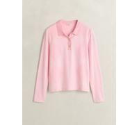 Gant GANT Long Sleeve Argyle Pique Polo Shirt medium rosa