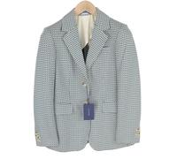 GANT Geo Jersey Giacca Donna EU34 A Fantasia A Un Petto Con Rever Mezza Foderata