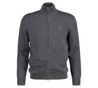 Gant Cotton Micro Textured Zip Cardigan Maglione Cardigan Uomo (Pacco da 1)