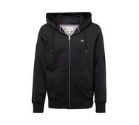 Felpa con cerniera a cappuccio Gant Shield Noir S