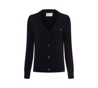 GANT Cardigan in Cotone Classico Maglione, Blu-Evening Blue, S Donna