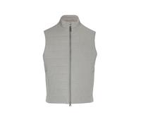 GANT Gilet trapuntato grigio chiaro | M