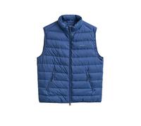 GANT Gilet trapuntato in piuma azzurro | M
