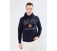 GANT - Graphic Hoodie Blu - Abbigliamento S Blu