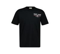 GANT Maglietta con Stampa Graphic SS T-Shirt, Nero, L Uomo