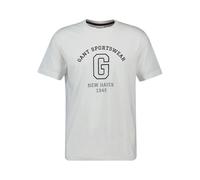 GANT Graphic SS Tshirt T-Shirt, Eggshell, XL Uomo