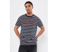 GANT - GRAPHIC STRIPED SS T-SHIRT Blu - Abbigliamento M Blu