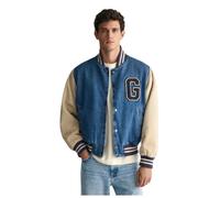 Gant, ,Jackets ,Uomo ,Blu ,M Giacca Bomber Denim University