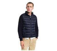 Gant, ,Jackets ,Uomo ,Blu ,M Gilet Piumino Senza Maniche