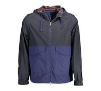 Gant, ,Jackets ,Uomo ,Multicolore ,S Giacca Sportiva Blu con Cappuccio