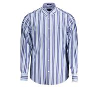 Gant Light Blue Cotton Men Shirt - S