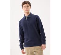 GANT - Light Sacker Rib Ls Polo Blu - Abbigliamento S Blu